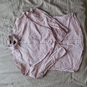 J. Crew slim linen shirt sz medium